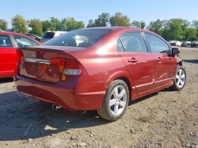 2HGFA1F60BH528260 - 2011 HONDA CIVIC LX-S Qırmızı foto 4