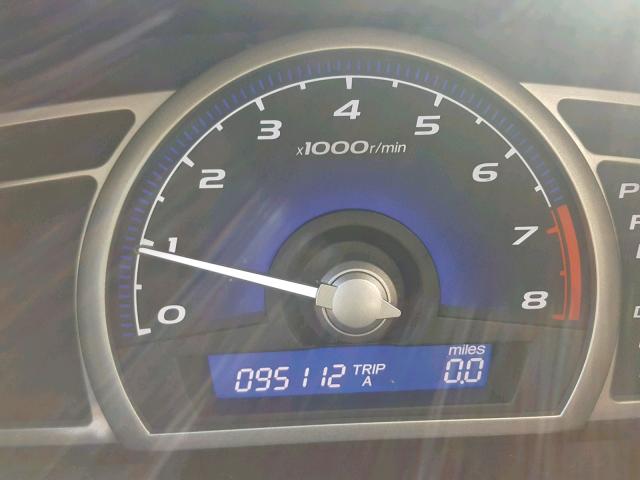 2HGFA1F60BH528260 - 2011 HONDA CIVIC LX-S Qırmızı foto 8