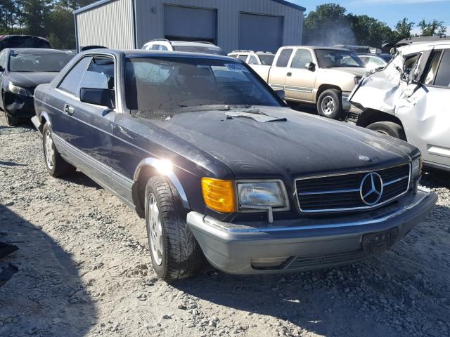 WDBCA45D6GA207069 - 1986 MERCEDES-BENZ 560 SEC BLUE photo 1