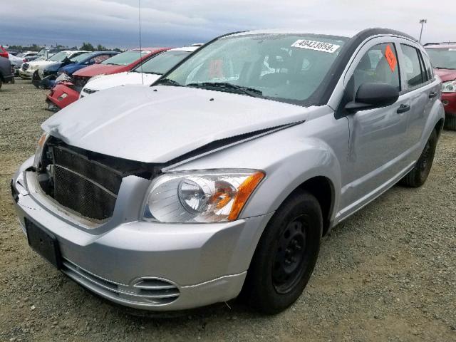 1B3HB28CX8D609691 - 2008 DODGE CALIBER SILVER photo 2