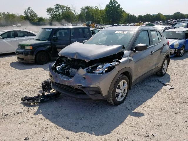 3N1CP5CU9JL528115 - 2018 NISSAN KICKS S GRAY photo 2