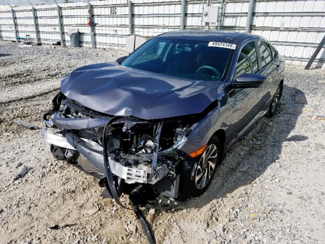 2HGFC2F77GH503047 - 2016 HONDA CIVIC EX CHARCOAL photo 2