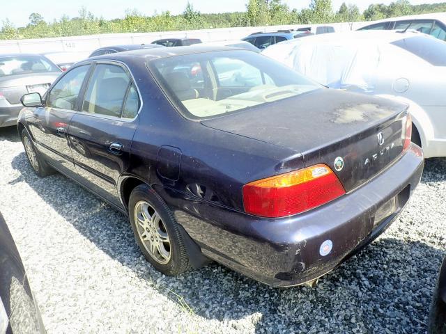 19UUA5667YA035357 - 2000 ACURA 3.2TL BLUE photo 3