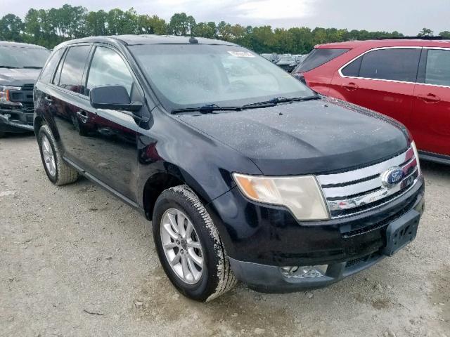 2FMDK38C59BA33630 - 2009 FORD EDGE SEL BLACK photo 1