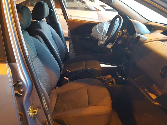 KL1TD66697B761356 - 2007 CHEVROLET AVEO BASE Mavi foto 5