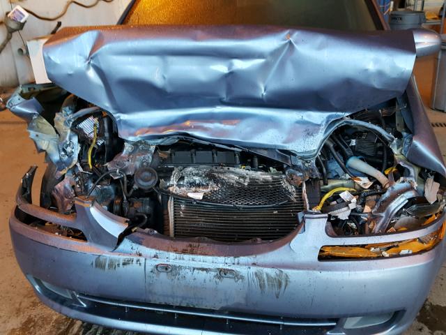 KL1TD66697B761356 - 2007 CHEVROLET AVEO BASE Mavi foto 9