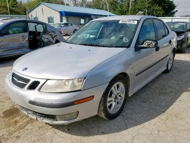 YS3FD49Y961003764 - 2006 SAAB 9-3 SILVER photo 2