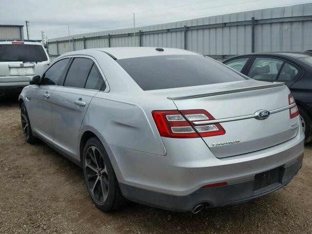 1FAHP2E89FG156990 - 2015 FORD TAURUS SEL SILVER photo 3