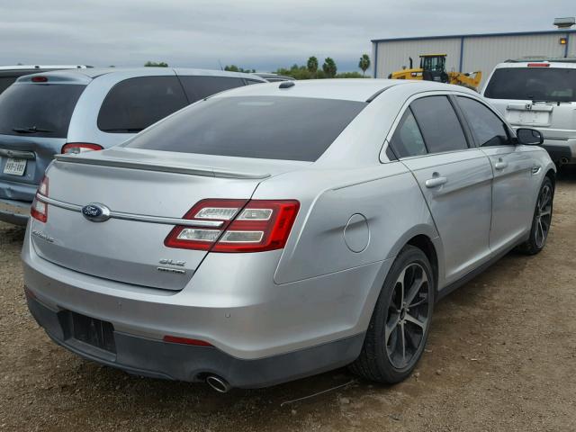 1FAHP2E89FG156990 - 2015 FORD TAURUS SEL SILVER photo 4