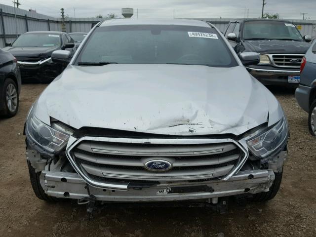 1FAHP2E89FG156990 - 2015 FORD TAURUS SEL SILVER photo 7