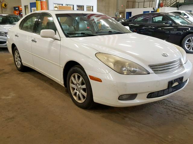 JTHBF30G735041723 - 2003 LEXUS ES 300 WHITE photo 1