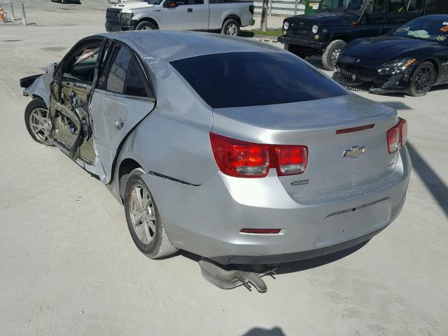 1G11A5SA8DF266110 - 2013 CHEVROLET MALIBU LS SILVER photo 3
