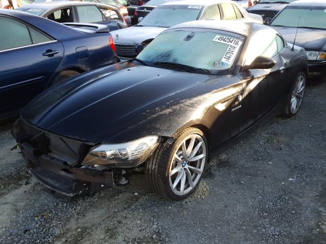 WBALM7C58BE382640 - 2011 BMW Z4 SDRIVE3 BLACK photo 2