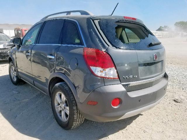 3GSCL33PX8S731073 - 2008 SATURN VUE XE GRAY photo 3