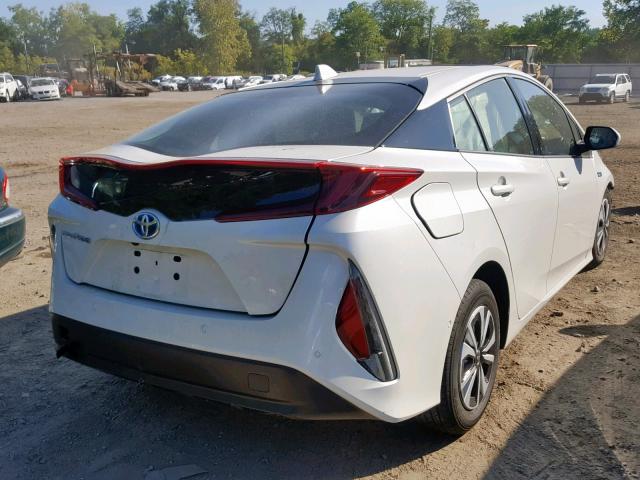 JTDKARFP0J3103756 - 2018 TOYOTA PRIUS PRIM 白色 照片 4