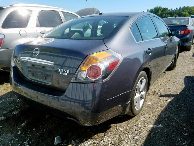 1N4BL21E68C206901 - 2008 NISSAN ALTIMA 3.5 GRAY photo 4