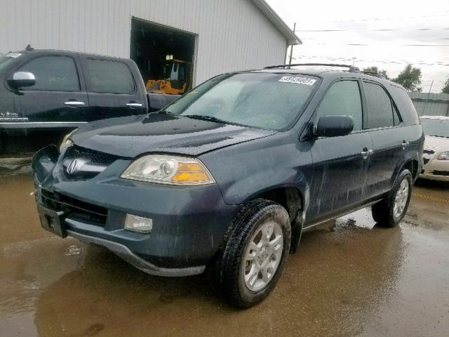 2HNYD18955H530705 - 2005 ACURA MDX TOURIN GRAY photo 2