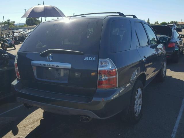 2HNYD18695H507417 - 2005 ACURA MDX TOURIN GRAY photo 4