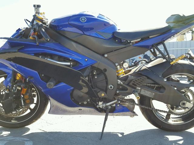 JYARJ16Y6CA005818 - 2012 YAMAHA YZFR6 C BLUE photo 7