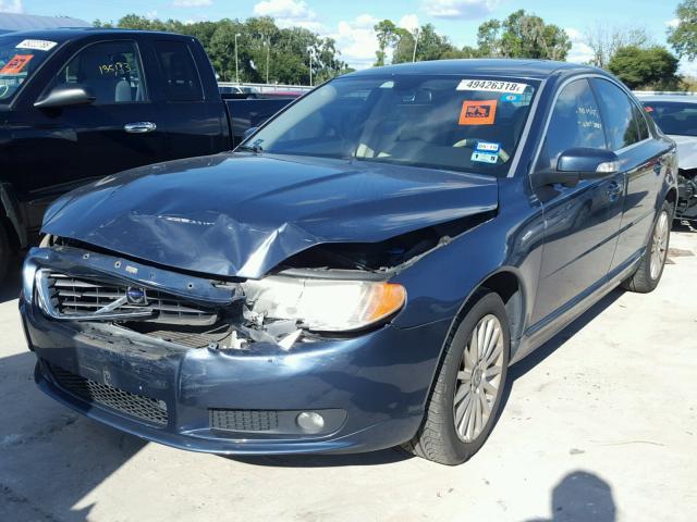 YV1AS982881082648 - 2008 VOLVO S80 3.2 BLUE photo 2