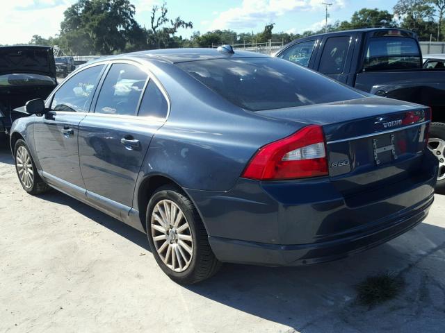 YV1AS982881082648 - 2008 VOLVO S80 3.2 BLUE photo 3