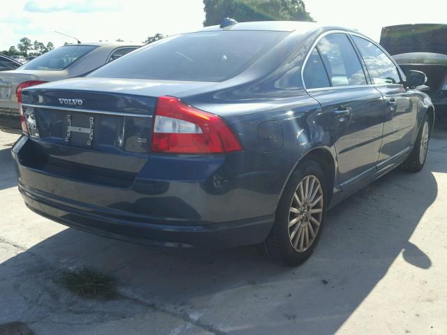 YV1AS982881082648 - 2008 VOLVO S80 3.2 BLUE photo 4