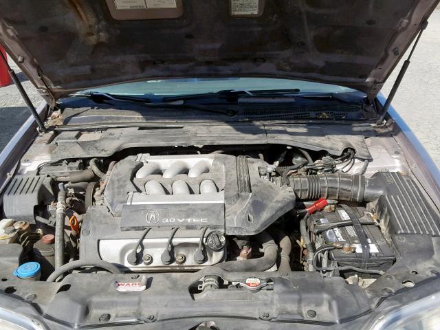 19UYA225XVL016699 - 1997 ACURA 3.0CL Silber Foto 7