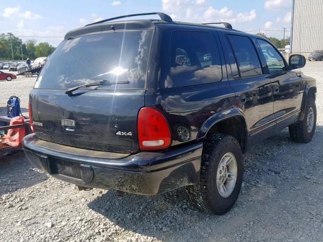 1B4HS28Y0XF577800 - 1999 DODGE DURANGO BLACK photo 4