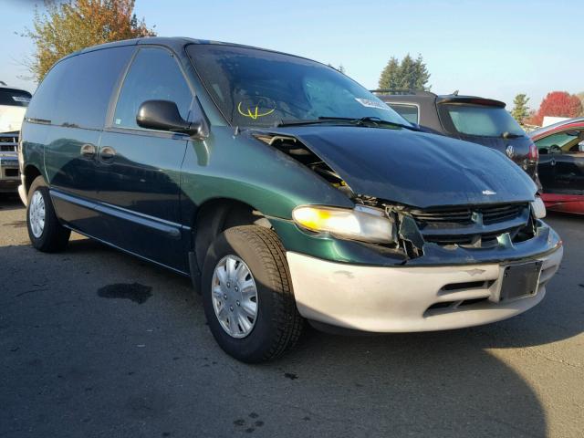 2B4FP2532WR558674 - 1998 DODGE CARAVAN GREEN photo 1