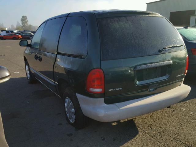 2B4FP2532WR558674 - 1998 DODGE CARAVAN GREEN photo 3