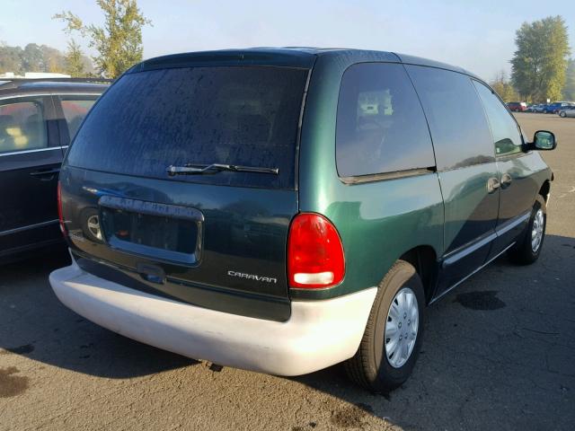 2B4FP2532WR558674 - 1998 DODGE CARAVAN GREEN photo 4