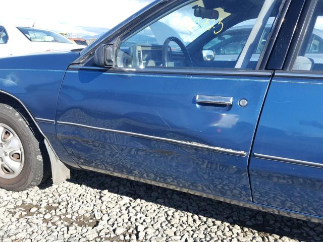 1G4NC54U3JM025391 - 1988 BUICK SKYLARK CU BLUE photo 9