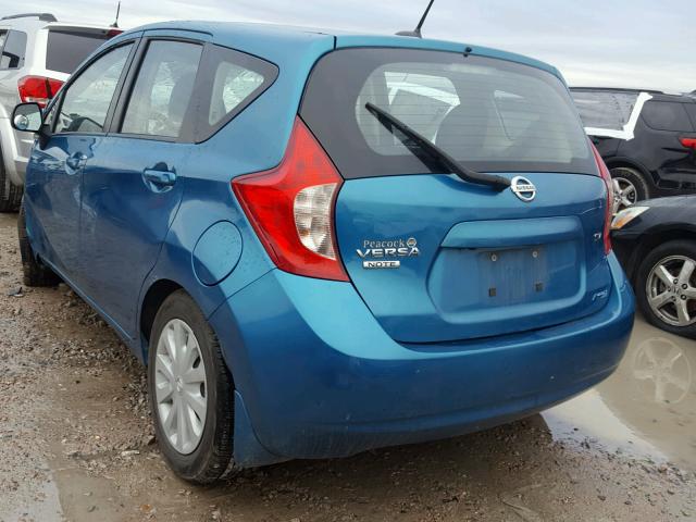 3N1CE2CP9EL415785 - 2014 NISSAN VERSA NOTE BLACK photo 3