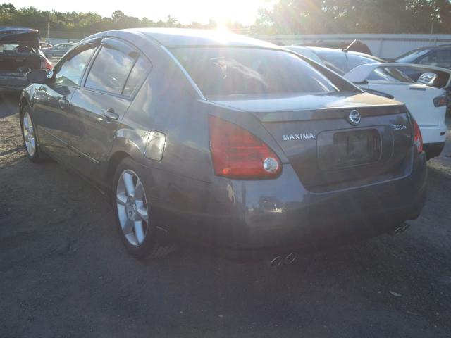 1N4BA41E06C833947 - 2006 NISSAN MAXIMA SE GRAY photo 3