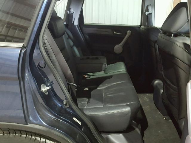 JHLRE38707C068774 - 2007 HONDA CR-V EXL BLUE photo 6