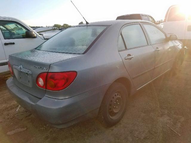 1NXBR32EX4Z192563 - 2004 TOYOTA COROLLA CE GRAY photo 4