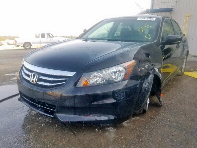 1HGCP2F68BA113502 - 2011 HONDA ACCORD SE BLACK photo 2