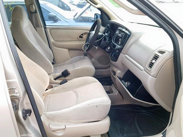 4F2YU06141KM16548 - 2001 MAZDA TRIBUTE DX 灰色 照片 5