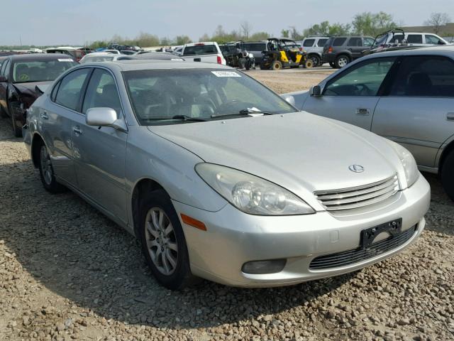 JTHBA30G245003820 - 2004 LEXUS ES 330 SILVER photo 1