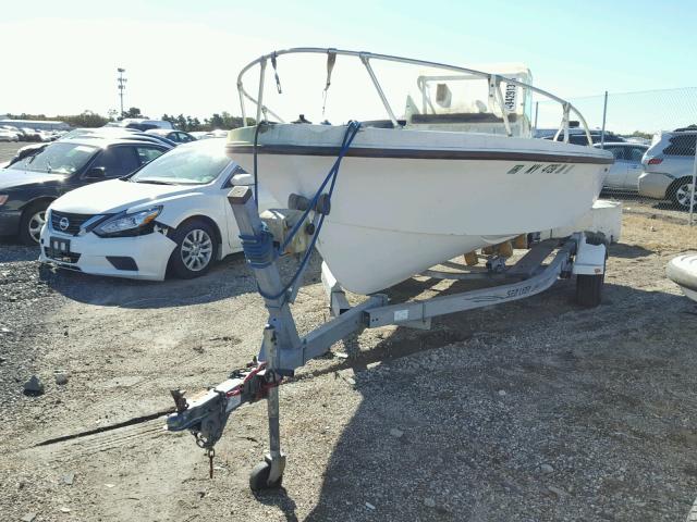 45LBS191952076200 - 1971 MAKO BOAT WHITE photo 2