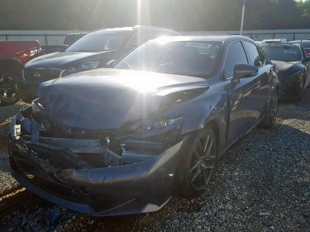 JTHBE1D25E5010544 - 2014 LEXUS IS 350 GRAY photo 2