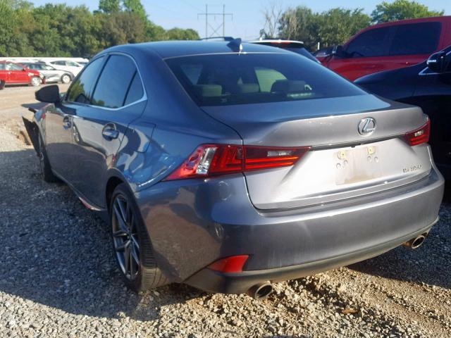 JTHBE1D25E5010544 - 2014 LEXUS IS 350 GRAY photo 3