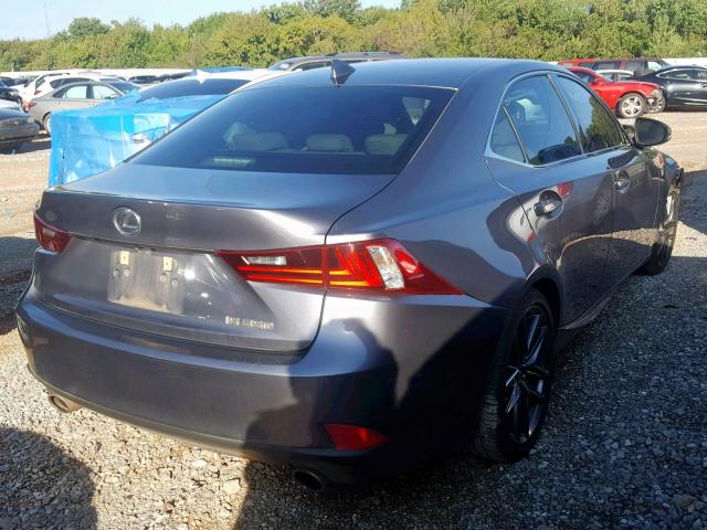 JTHBE1D25E5010544 - 2014 LEXUS IS 350 GRAY photo 4