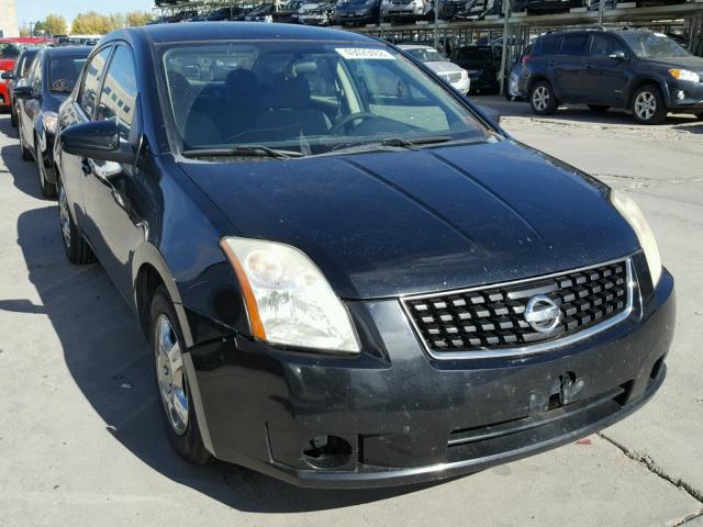 3N1AB61E98L676136 - 2008 NISSAN SENTRA 2.0 BLACK photo 1