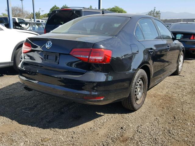3VW2K7AJ4FM316054 - 2015 VOLKSWAGEN JETTA BASE 黑色 照片 4