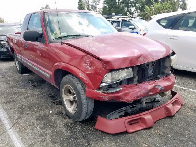 1GCCS19W918128809 - 2001 CHEVROLET S TRUCK S1 RED photo 1