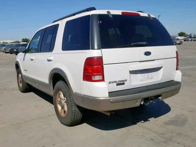 1FMZU74E02ZA51079 - 2002 FORD EXPLORER E WHITE photo 3