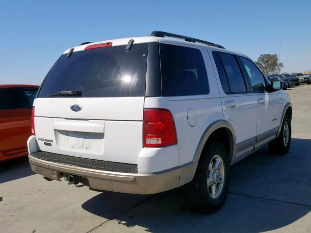 1FMZU74E02ZA51079 - 2002 FORD EXPLORER E WHITE photo 4