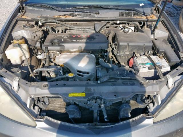 4T1BE32K53U720476 - 2003 TOYOTA CAMRY LE CHARCOAL photo 7