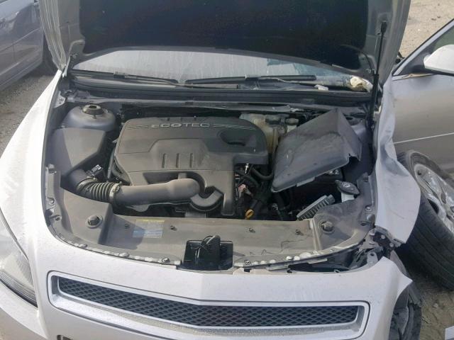 1G1ZC5EB5AF172117 - 2010 CHEVROLET MALIBU 1LT 银色 照片 7